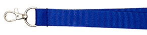 Platt blå - 20 mm