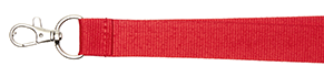 Platt röd - 20 mm