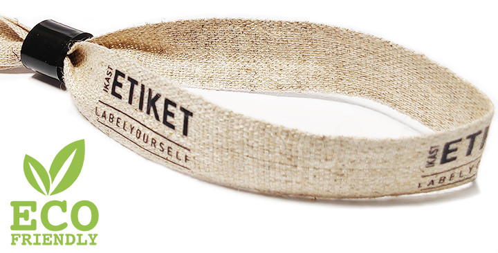 Festivalarmband i linne