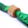 Hållbart och miljövänligt festivalarmband med spänne av bambu
