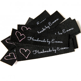 Labels utan vikning / heatcut