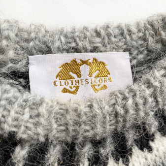 Vävda namnband med egen logga design