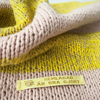Vävda namnband med egen design