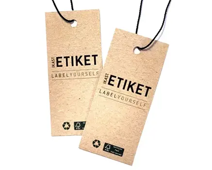 Miljövänliga hängtaggar