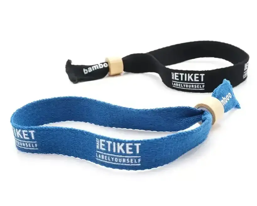 Miljövänligt festivalarmband av bambu