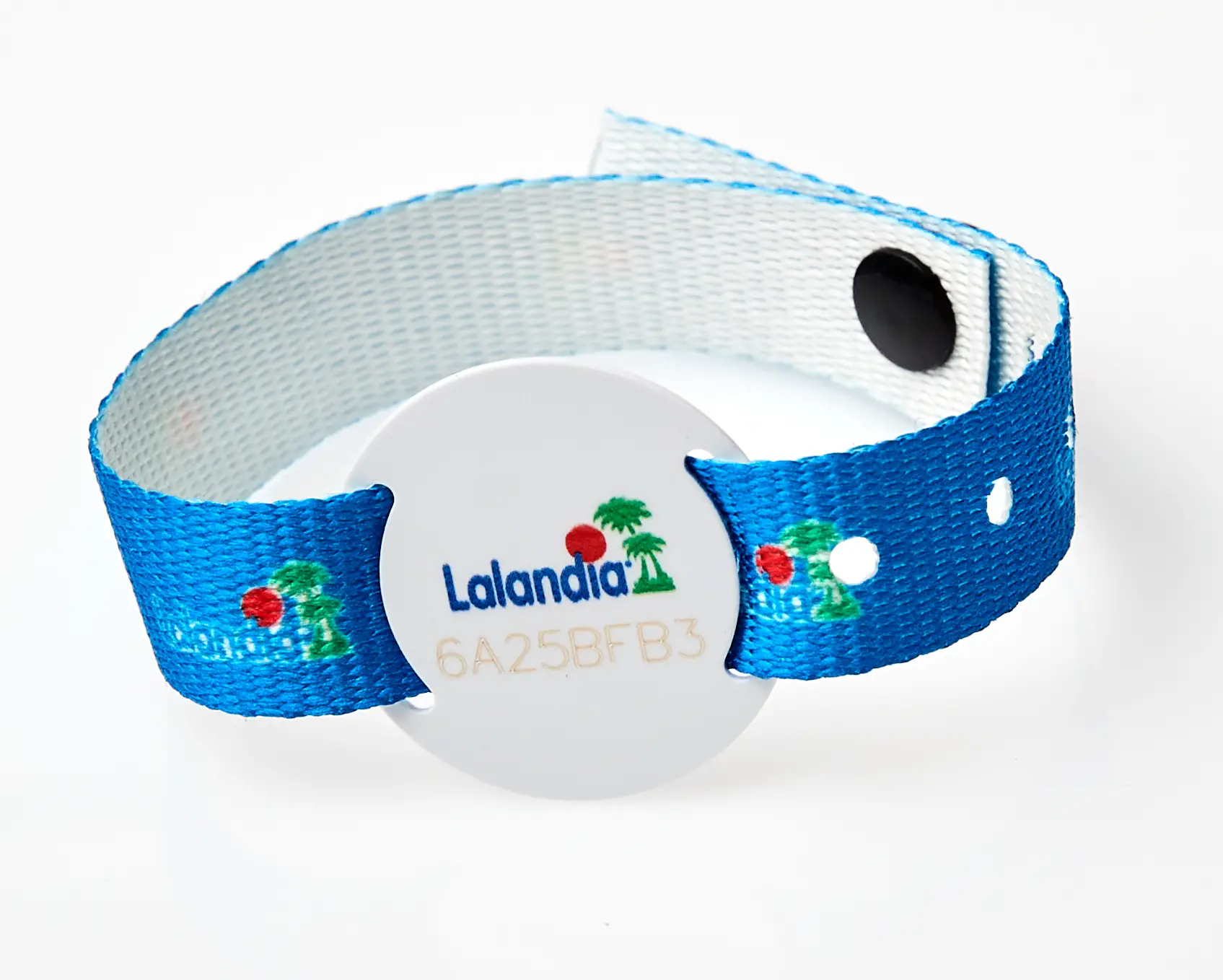 Digitalt tryckta RFID-armband med spänne i plast