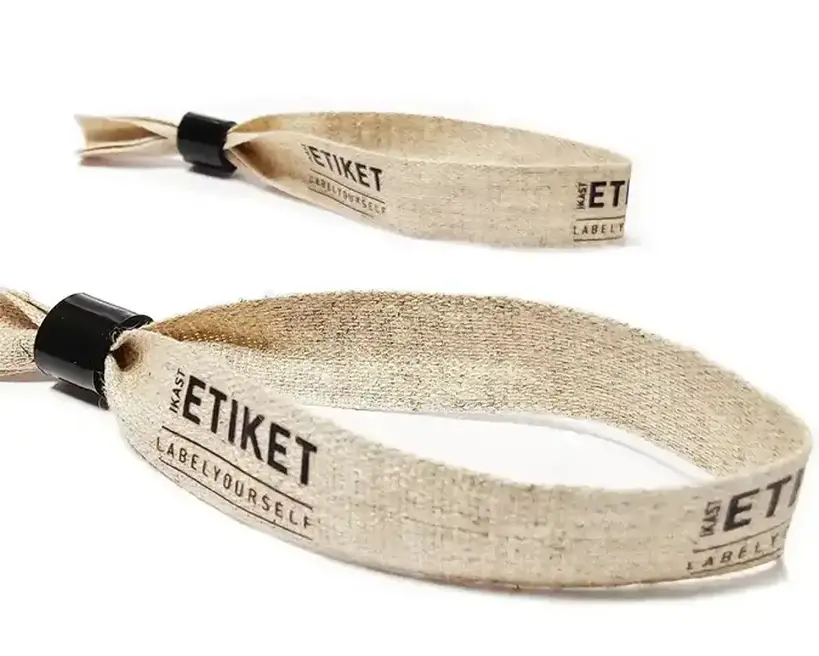 Festivalarmband i linne