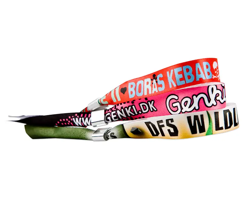 Festivalarmband med metallås