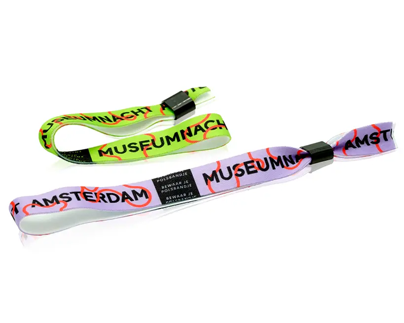festivalarmband med tryck