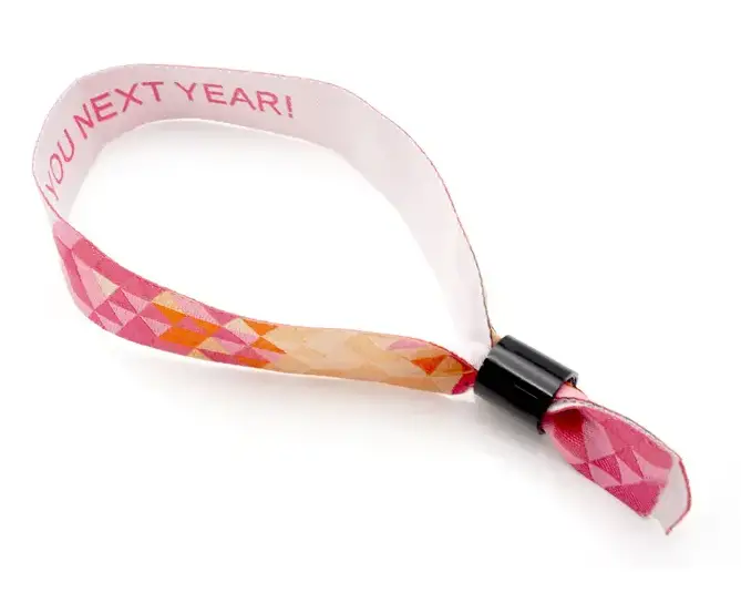 Dubbelvävda festivalarmband