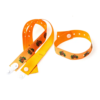 Vävt armband med invävd RFID-tagg