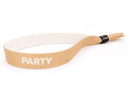 Honungsfärgade festivalarmband