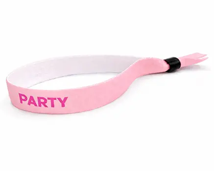Ljusrosa festivalarmband