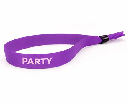 Lila festivalarmband