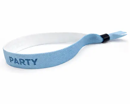 Duvblå festivalarmband