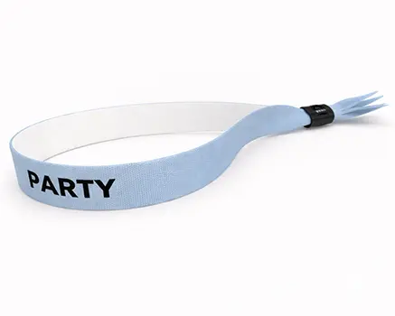Blågrå festivalarmband