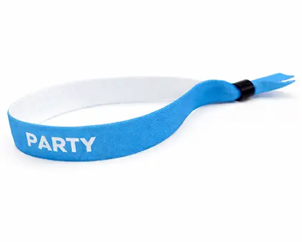 Himmelblå festivalarmband