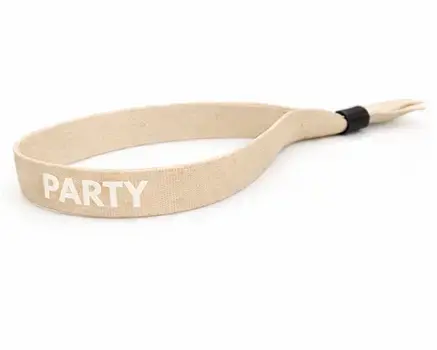 Beige festivalarmband