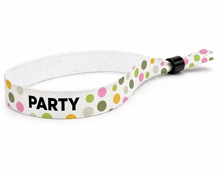 Prickigt festivalarmband i många färger
