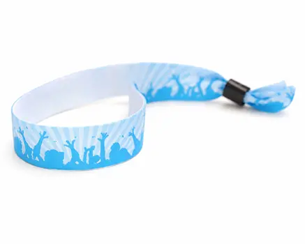 Blå partyfestivalarmband