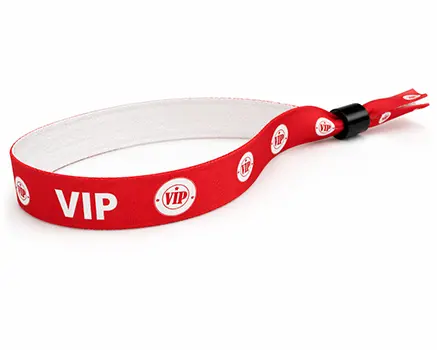 Röda VIP festivalarmband