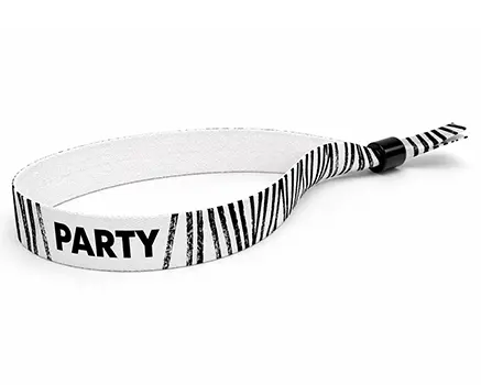 Randigt festivalarmband