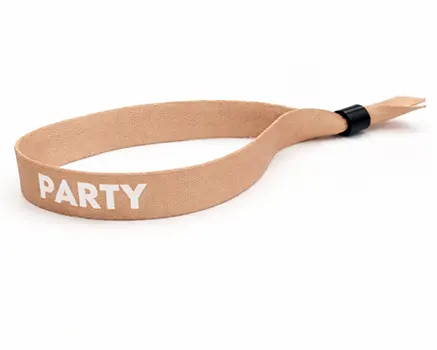 Beige festivalarmband